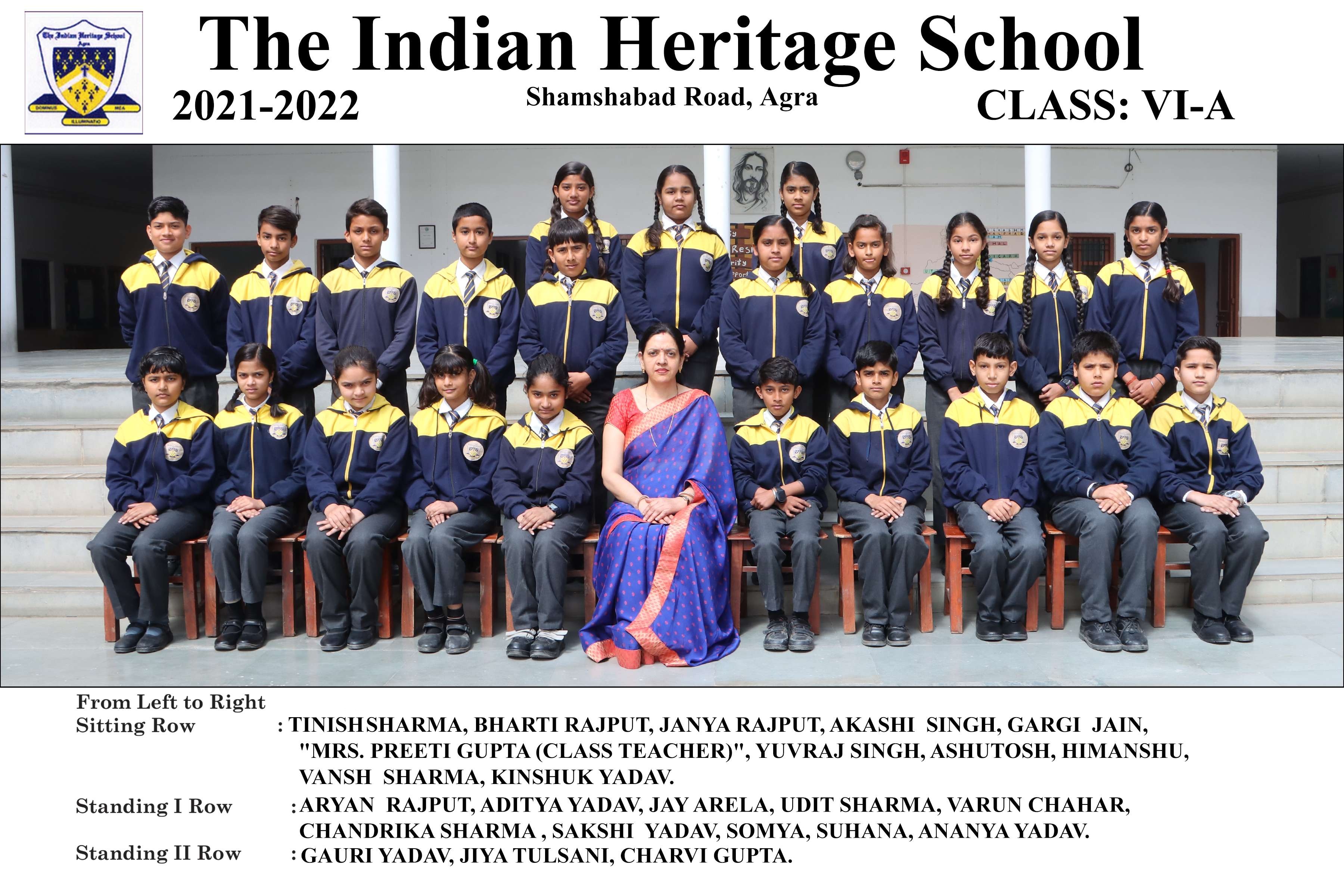 Classes Nursery to XII.